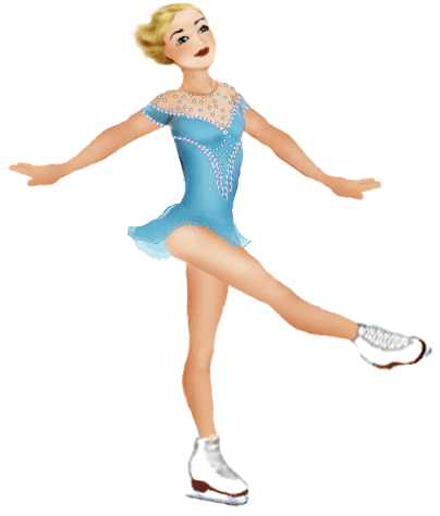 Is a figure skater 